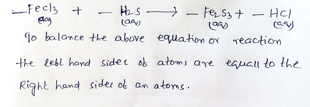 Chemistry homework question answer, step 1, image 1